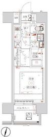 La Douceur東中野 (ラドゥセール東中野) 301 間取り図