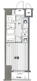 グランド・ガーラ麻布十番 10階 間取り図