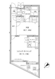 MFPRコート代官山 305 間取り図