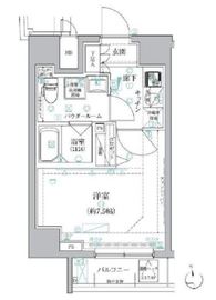 クレイシア新宿御苑前 3階 間取り図