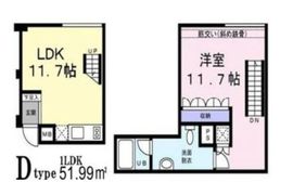 アリス・マナーガーデン銀座ウォーク 501 間取り図