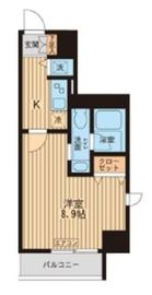 KDXレジデンス入谷 506 間取り図