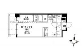 セヴェランス錦糸町 203 間取り図