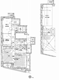 コンフォリア碑文谷 501 間取り図