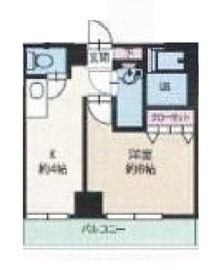 HF銀座レジデンスイースト2 906 間取り図