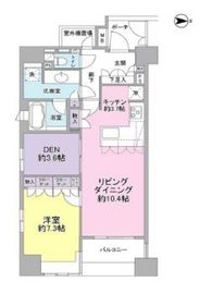 パークハウス千代田富士見 3階 間取り図