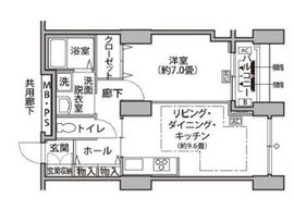 東雲キャナルコートCODAN 14-1202 間取り図