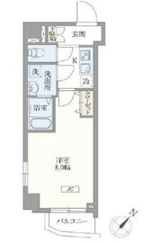 グランパセオ神楽坂 602 間取り図