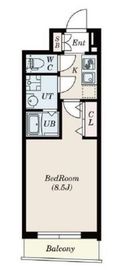 グランパセオ神楽坂 203 間取り図