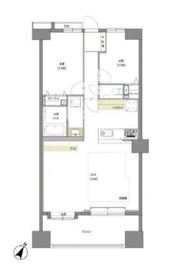 バームステージ三田 12階 間取り図