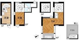 ヴォリュートもんなか 08 間取り図