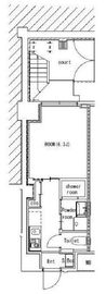 ミヤビヒルズ西池袋 B108 間取り図