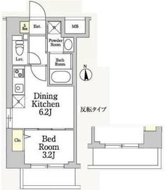 ミヤビヒルズ西池袋 204 間取り図