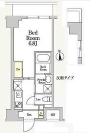 ミヤビヒルズ西池袋 205 間取り図