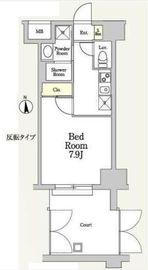 ミヤビヒルズ西池袋 B103 間取り図