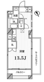 フロンティアテラス目黒 402 間取り図