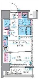 ジェノヴィア南千住スカイガーデン 2階 間取り図