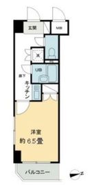 コート新橋 601 間取り図