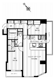 グラマシー恵比寿 603 間取り図