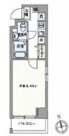 グランパセオ高円寺南 703 間取り図