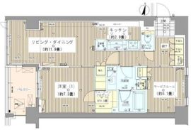 ガーデニエール砧レジデンス 416 間取り図
