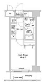 コンフォリア木場公園 403 間取り図