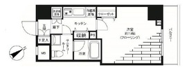 グランドコンシェルジュ麻布 6階 間取り図