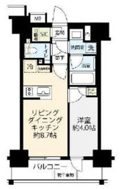 オープンレジデンシア本郷後楽園 11階 間取り図