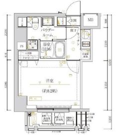 アルテシモノルガ 201 間取り図