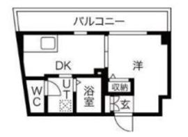 ラ・ファヴォール 506 間取り図