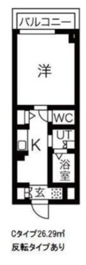 ラ・ファヴォール 108 間取り図