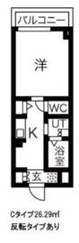 ラ・ファヴォール 108 間取り図