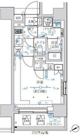 アルテシモリュクス 2階 間取り図