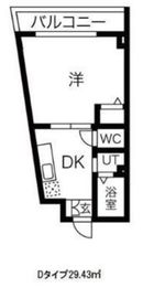 ラ・ファヴォール 308 間取り図