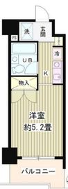 フォレスタ御苑前 203 間取り図