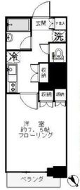 サンウッド文京千駄木フラッツ 2階 間取り図