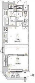 リルシア上野 6階 間取り図