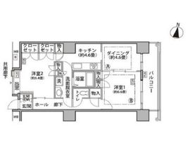 東雲キャナルコートCODAN 18-415 間取り図