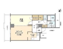 トルナーレ日本橋浜町 37階 間取り図