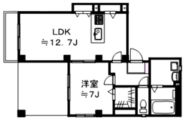 Ivory House Ebisu 102 間取り図