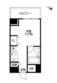 メゾン・ド・ヴィレ麻布台 903 間取り図