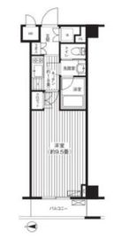 グランハイツ東新宿 318 間取り図