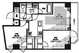 グランドコンシェルジュ麻布 8階 間取り図