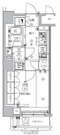 セジョリ虎ノ門 402 間取り図