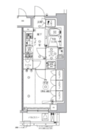 セジョリ虎ノ門 901 間取り図