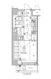 セジョリ虎ノ門 902 間取り図