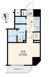 ログ御徒町 5階 間取り図