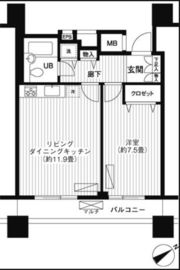 LOOP-M 504 間取り図