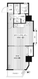 インプルーブ白金 5階 間取り図