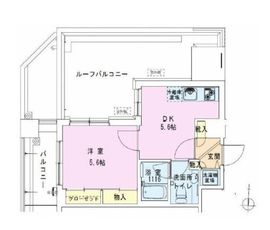 東陽町レジデンス壱番館 8階 間取り図